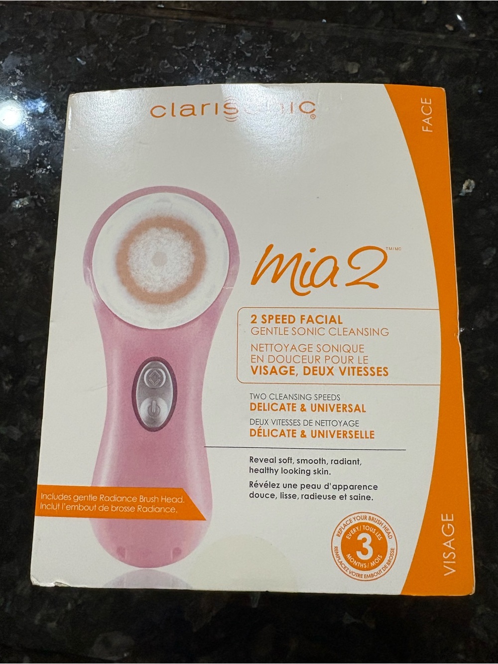 Clarisonic Mia 2 Electric Facial Cleansing Brush in Pink